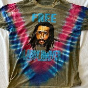 Kanye West X Drake Tie-Dye Concert T-Shirt